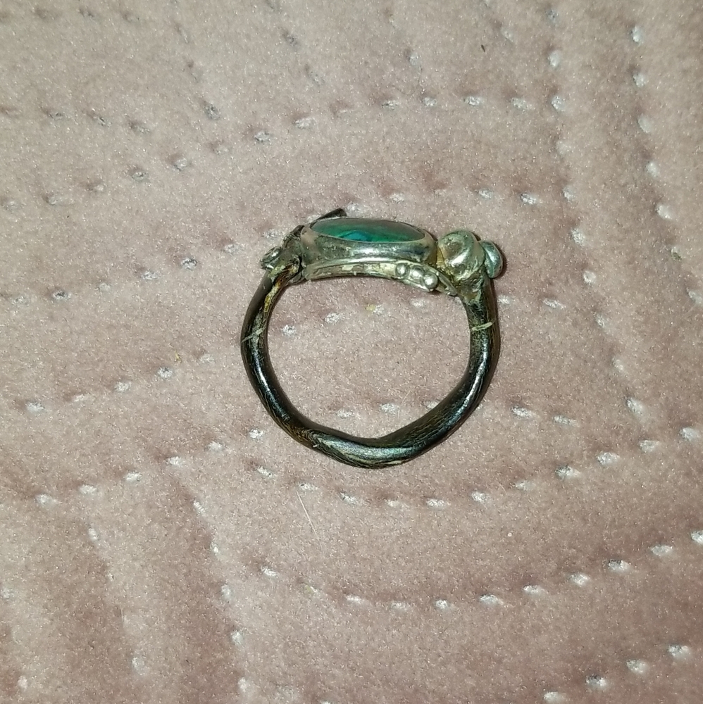 OOAK HANDMADE STERLING RING - Picture 5 of 10